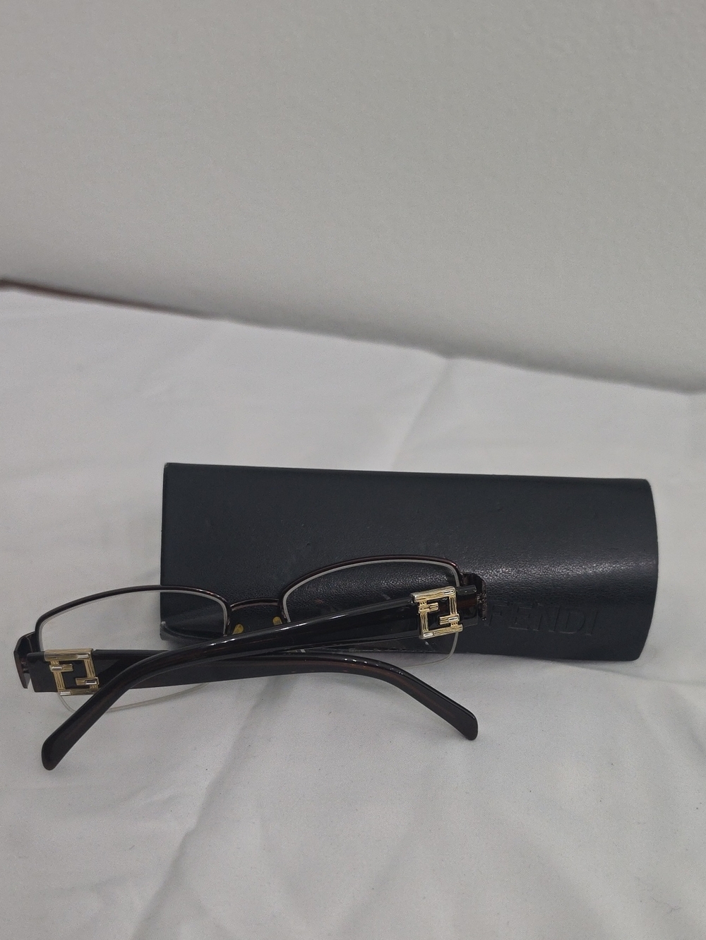 Fendi Semi-Rimless Eyeglasses